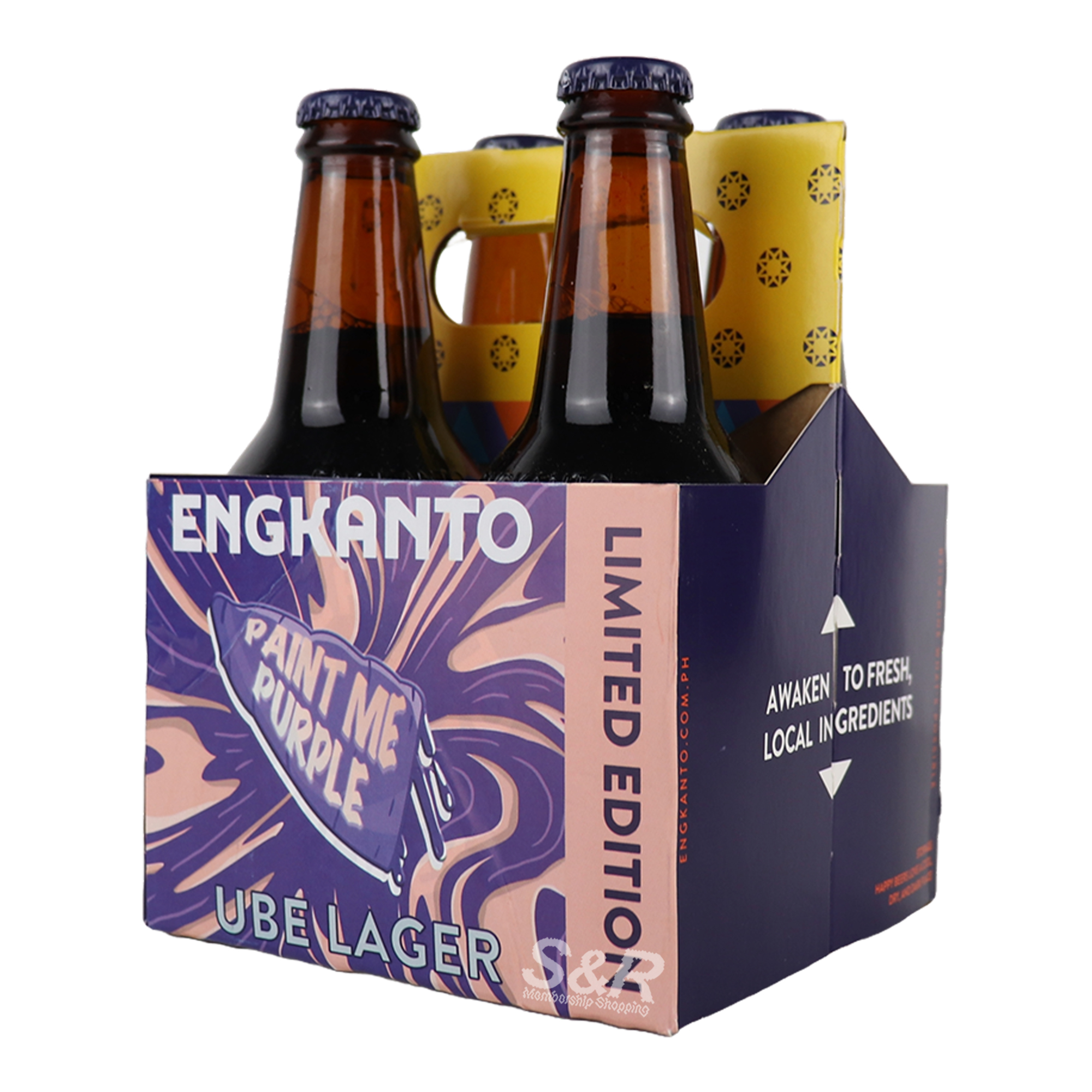 Engkanto Ube Lager 4x330mL Engkanto Ube Lager 4x330mL